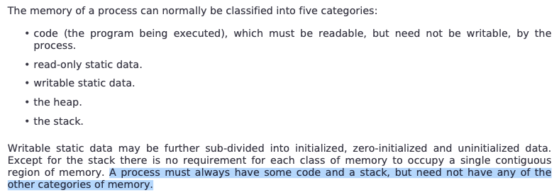 [AAPCS32] Memory Categories